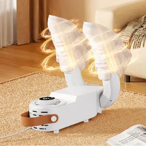 Foldable  adjustable Shoe Dryer, Quick Hot Drying, Smart Temperature Control, Automatic Timer, Portable Home Odor Eliminator zapatosEverlanelnspired17