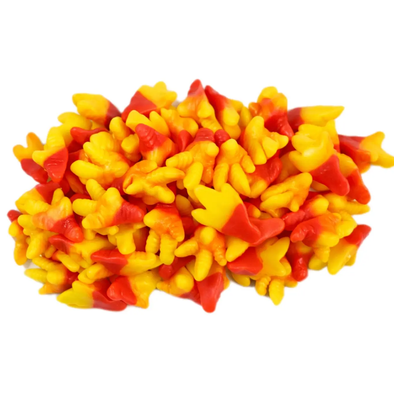 1lb Chicken Feet Chicken Feet Gummy Candy Chewy Fruit Flavored Gummies, Funny Novelty
