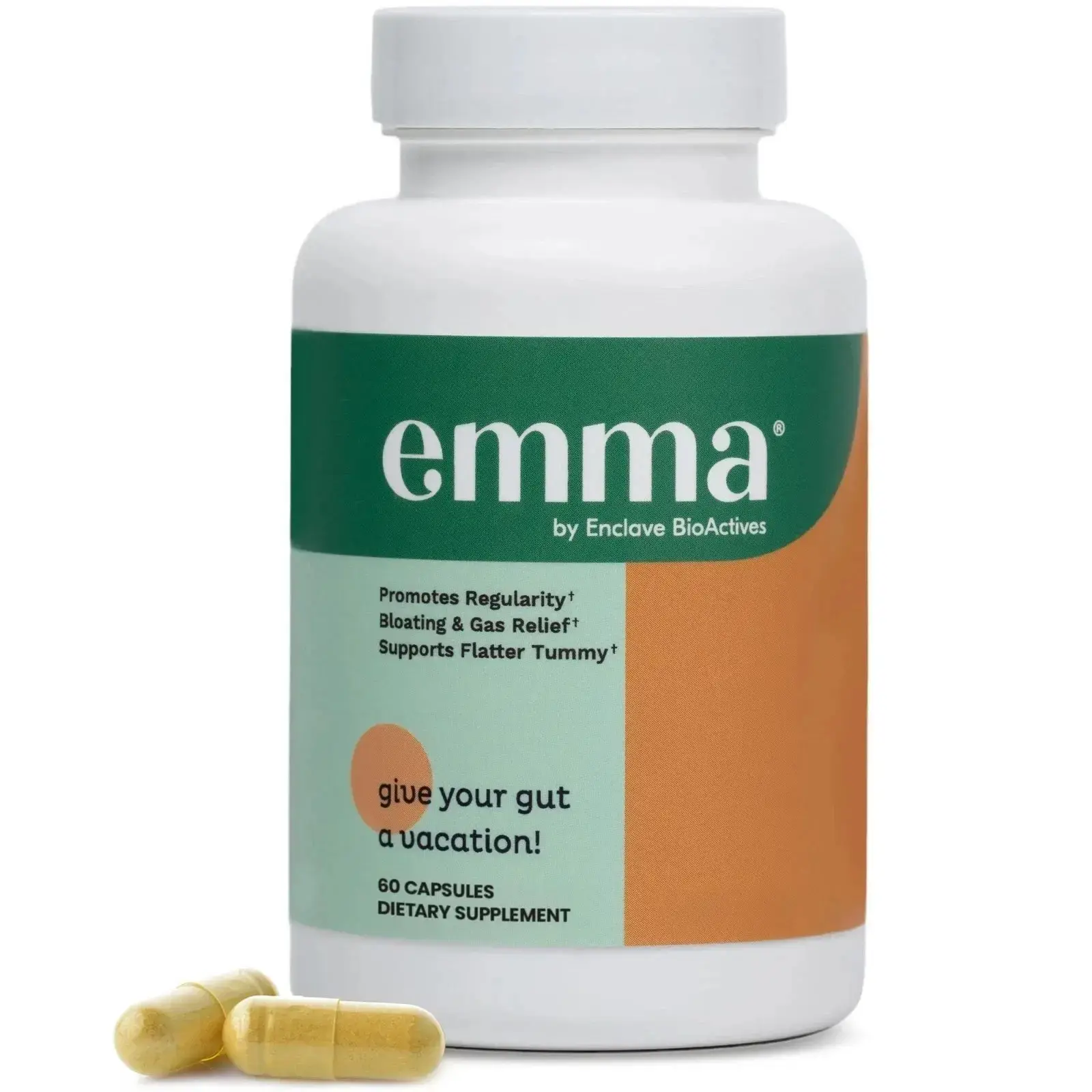 Emma Improve Digestive Gut Health Clean Skin Boost Metabolism 60 CT Antioxidant