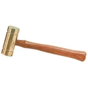 K Tool International  32oz. Hickory Series Brass Hammer