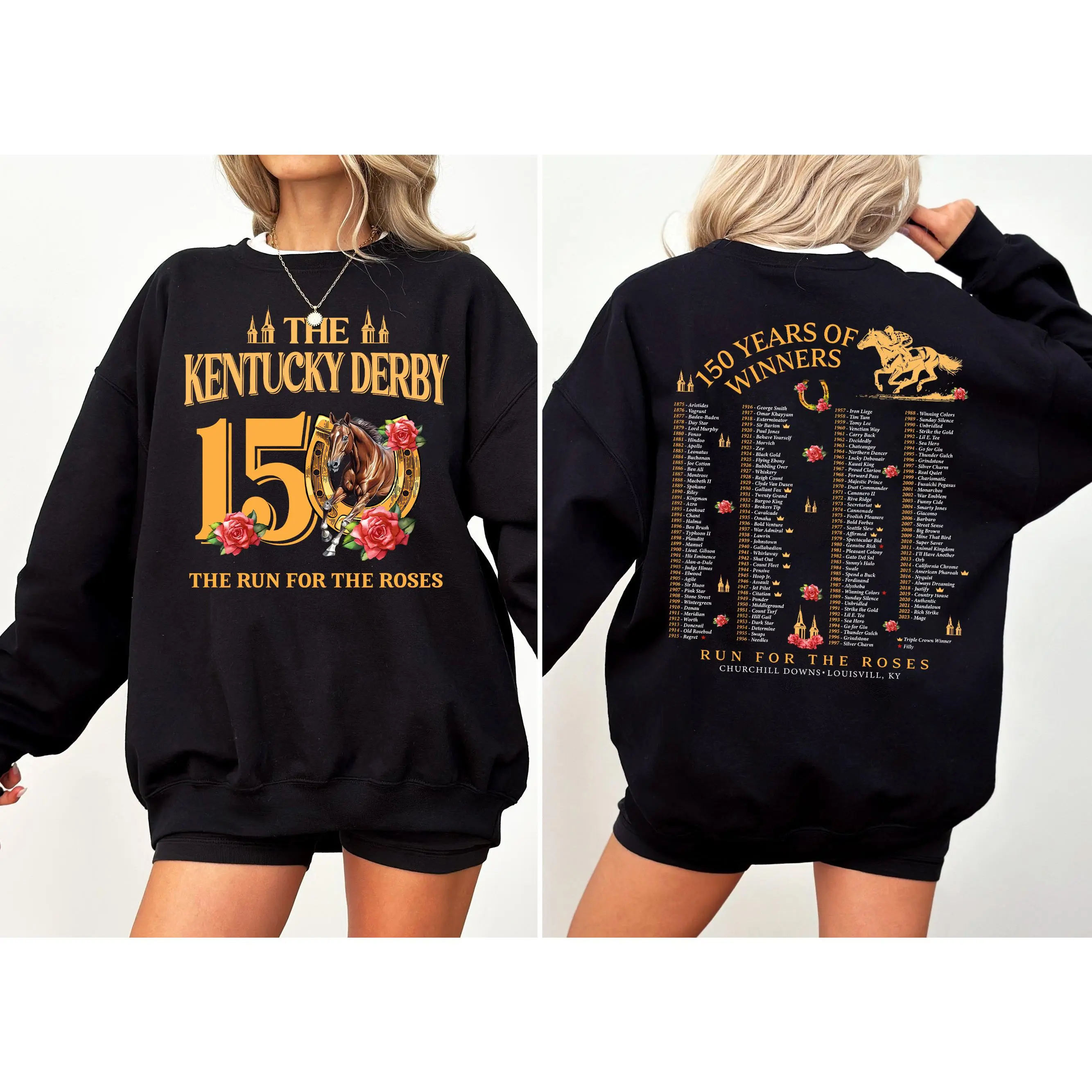 Kentucky Derby Color Art Shirt, Celebrating 150 Years KY Derby Shirt, Kentucky Horse Racing Weekend, Color Derby 150 Years Of Winners Tee T-, Hoodishirts, Crewneckses – Gifts Suitable for Anyone