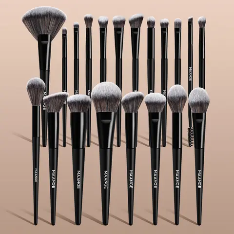 MAANGE 20pcs Makeup Brushes Set, Multifunctional Makeup Brushes, Face Makeup Brushes, Foundation Brush Loose Powder Brush Blush Brush Contour Brush Eyeshadow Brush, Travel Makeup Tools, Makeup Accessories Gifts