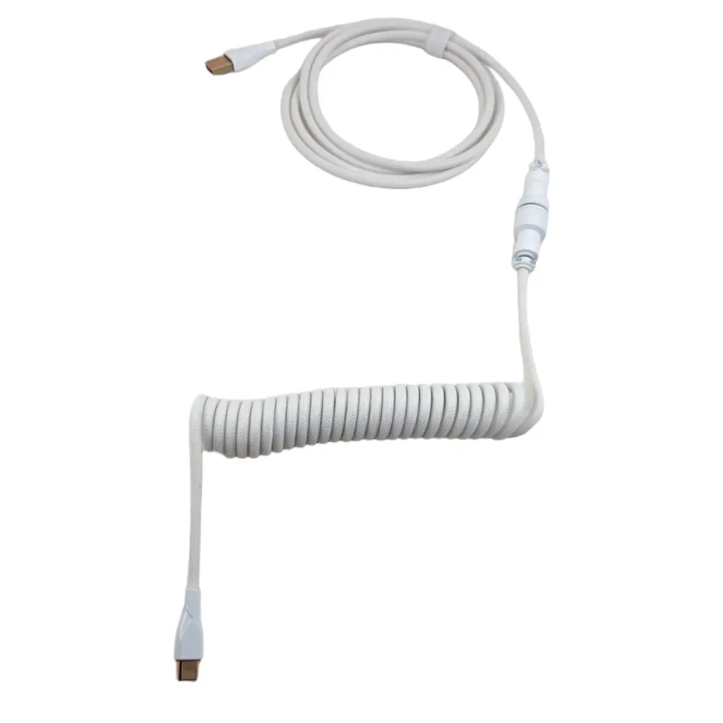 Custom Braided Coiled Cable