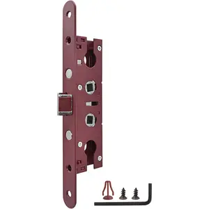 2-Point Bolt Mortise Lock  Replacement for Pella Storm Door (Lock Mechanism Only) - Cranberry