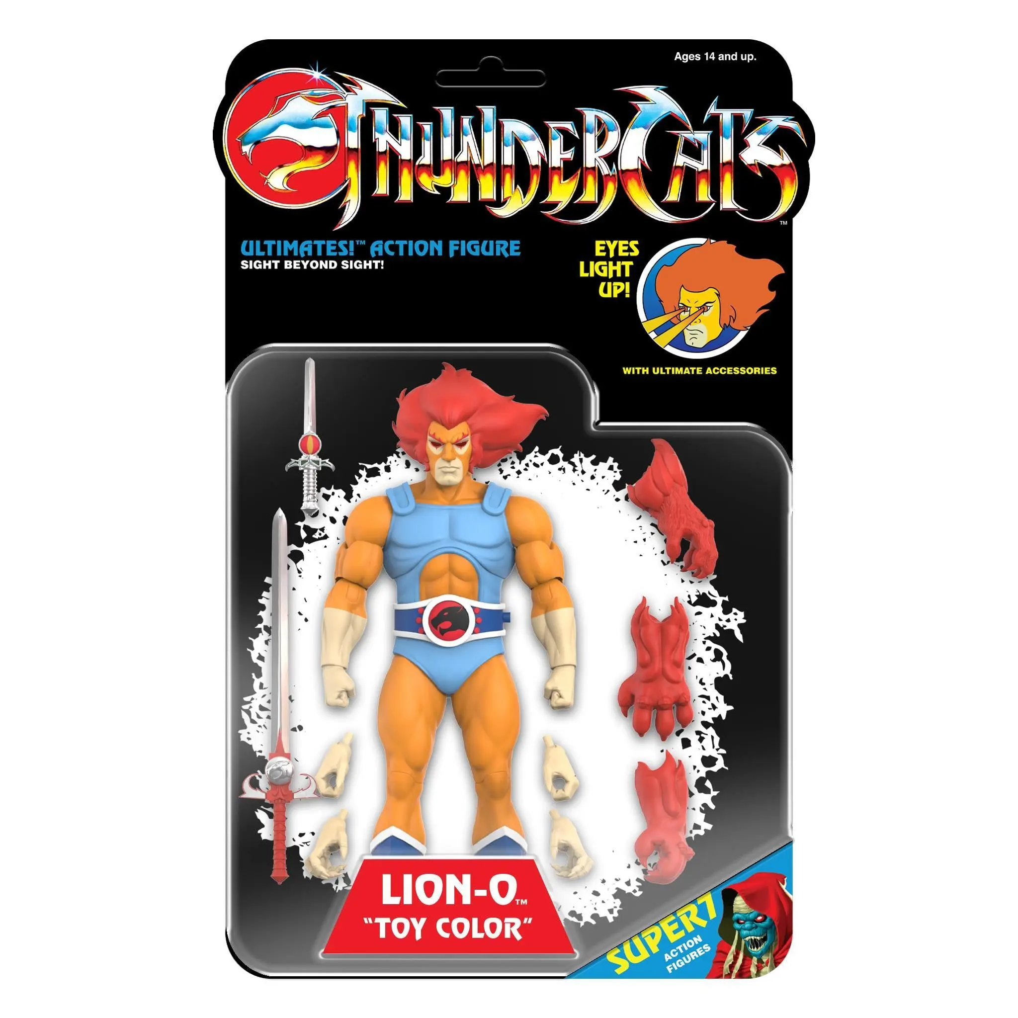 ThunderCats ULTIMATES! - Lion-O (LED Eyes, Toy Color) ThunderCats ULTIMATES! - Lion-O (LED Eyes, Toy Color)
