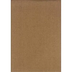 212 MAIN Oriental Weavers Karavia 2160N 2x8 Runner - All-Weather, Indoor/Outdoor, Machine-Woven Patio/Deck Rug, Tan Color, Polypropylene Material