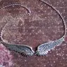 【Black Friday】Gothic Vintage Angel-Wings Chain Necklace for Men & Women, Trendy Punk Jewelry for Parties