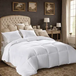 100% polyester brushed single quilt with microfiber filling, down alternative, OKO-100 certified, CPC children's certified, shipped via Logistics