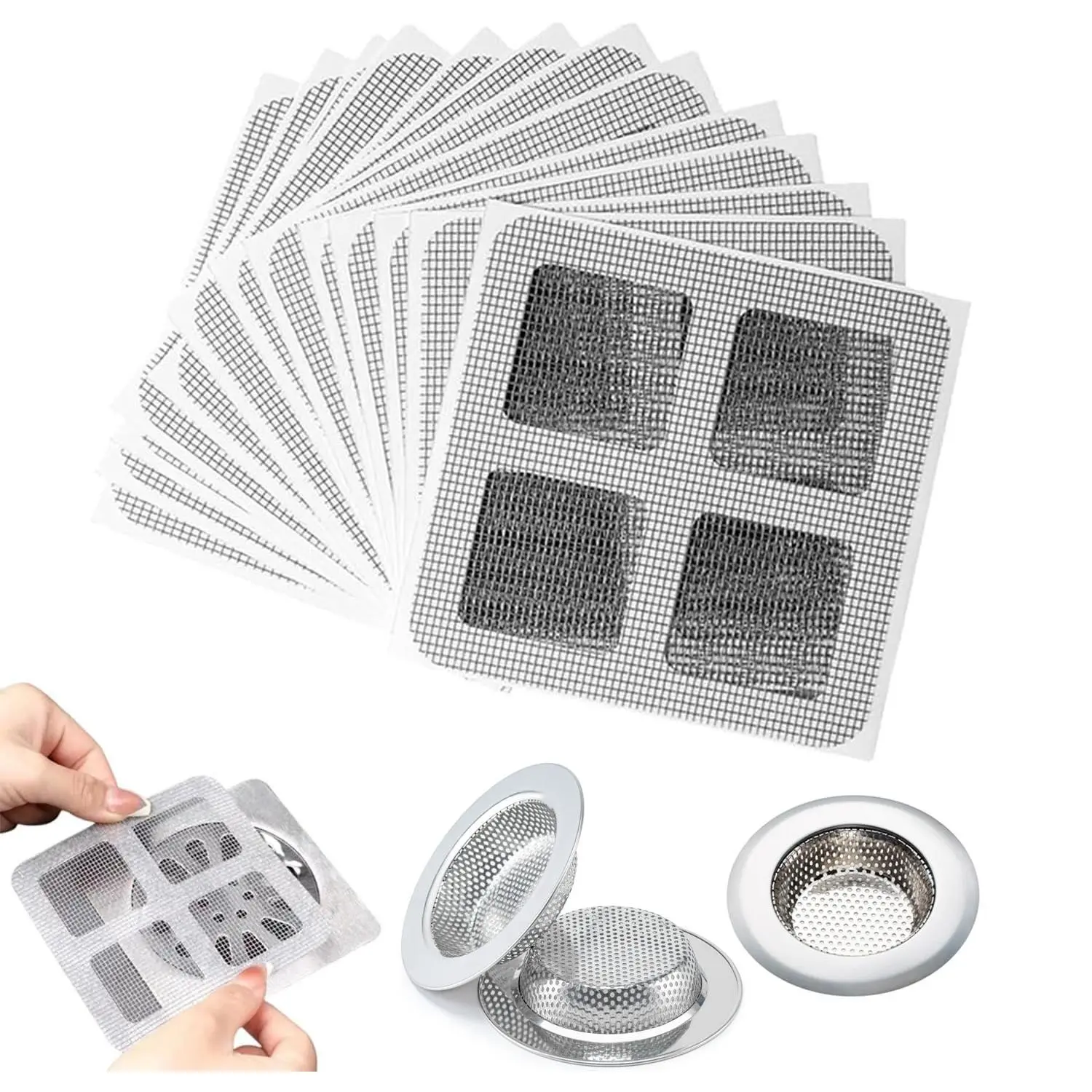 10counts+3pcs drain stopped