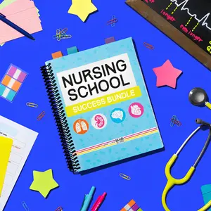 Nursing School Success Bundle [SPIRAL BOUND]: Fundamentals, MedSurg, Pharmacology, Maternity, Pediatrics, Gift For Her