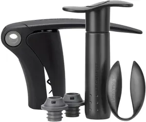 Le Creuset Wine Tools Gift Set, 5pc., Black/Grey
