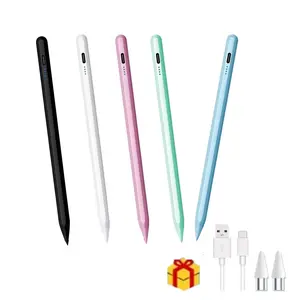 Active Touch Pen for iPad 2018+, Multi-Color Capacitive Stylus with Tilt Function & Magnetic Accessories, Ideal Gift for Boys Girls, Touchscreen Pen