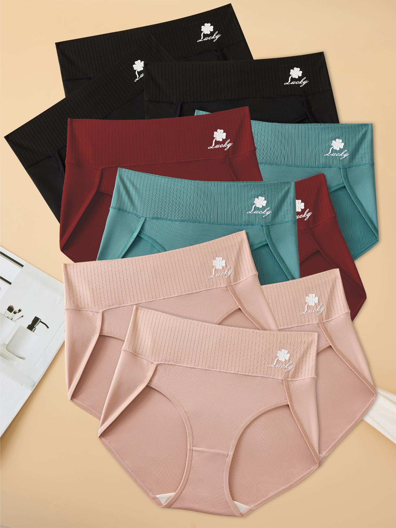 QUASTI 10pcs High Elasticity Briefs Control Panties With Breathable Stretchy Fabric, Soft Intimates For Women'S Lingerie & Underwear - Everyday Essential For Comfort And Confidence Womenswear Basic SpringStatements