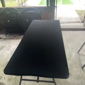 MTREO 1 6 10 Pack Stretch Fabric Table Top Cap Cover, fits 4ft/5ft/6ft/8ft Tables, Spandex Table Covers Washable Elastic Universal Rectangle Tablecloth Protector for Indoor Outdoor Party Picnic Wedding