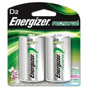 DDI 437899 e? NiMH Rechargeable Batteries D 2 Batteries Case of 2