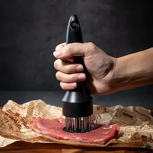 Stainless Steel Meat Tenderizer, 1 Piece Kitchen Gadget, Durable Meat Hammer for Cooking, Easy-To-Use Design, Perfect for Home Kitchens