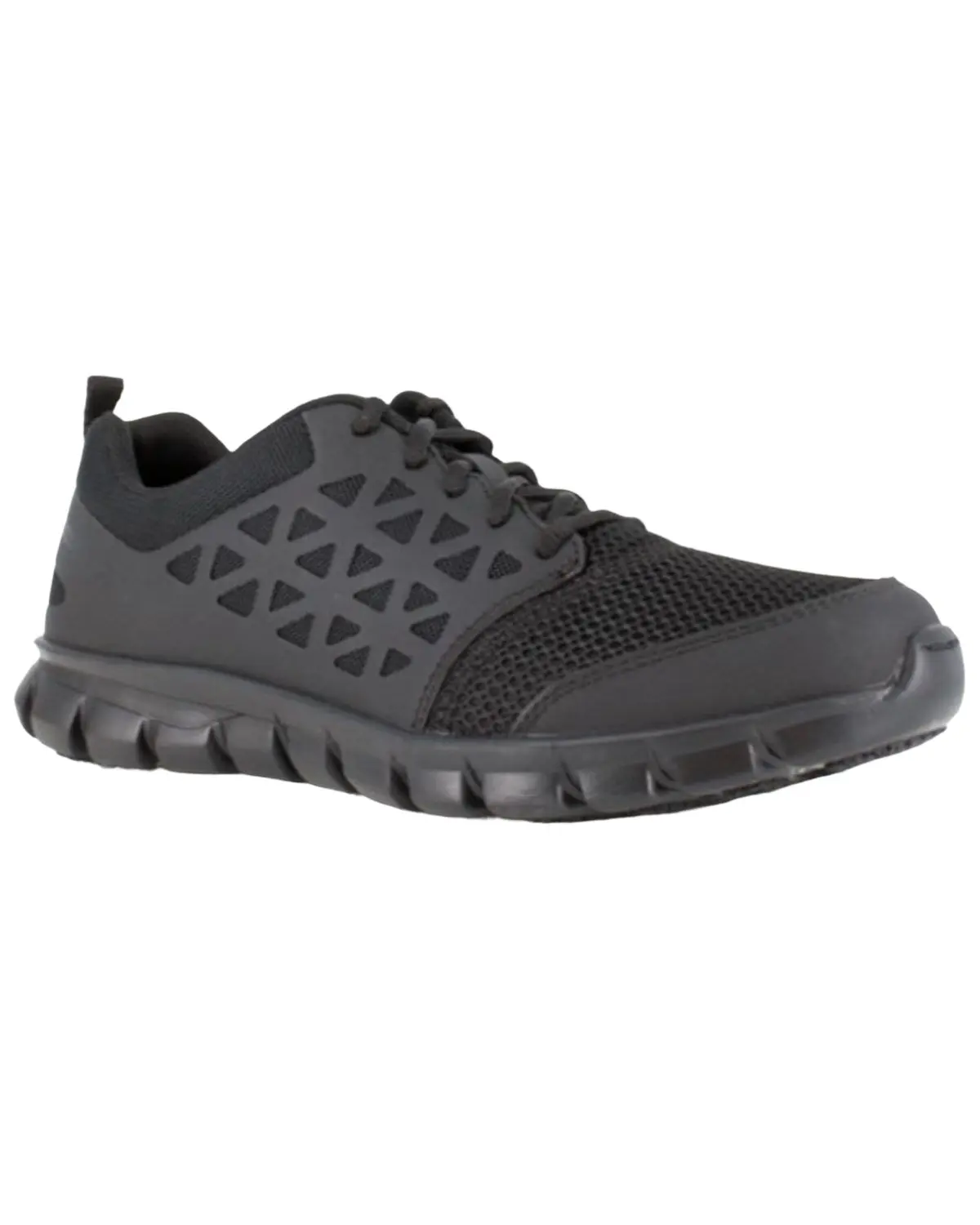 Reebok Men's Men'S Sublite Cushion Athletic Work Shoes Round Toe - Rb4035