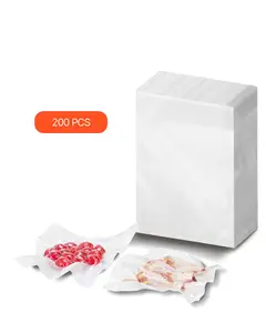 VEVOR Vacuum Sealer Bags 200 PCS 8 x 12 Inch Non-BPA Food Grade Sealing Storage Bag