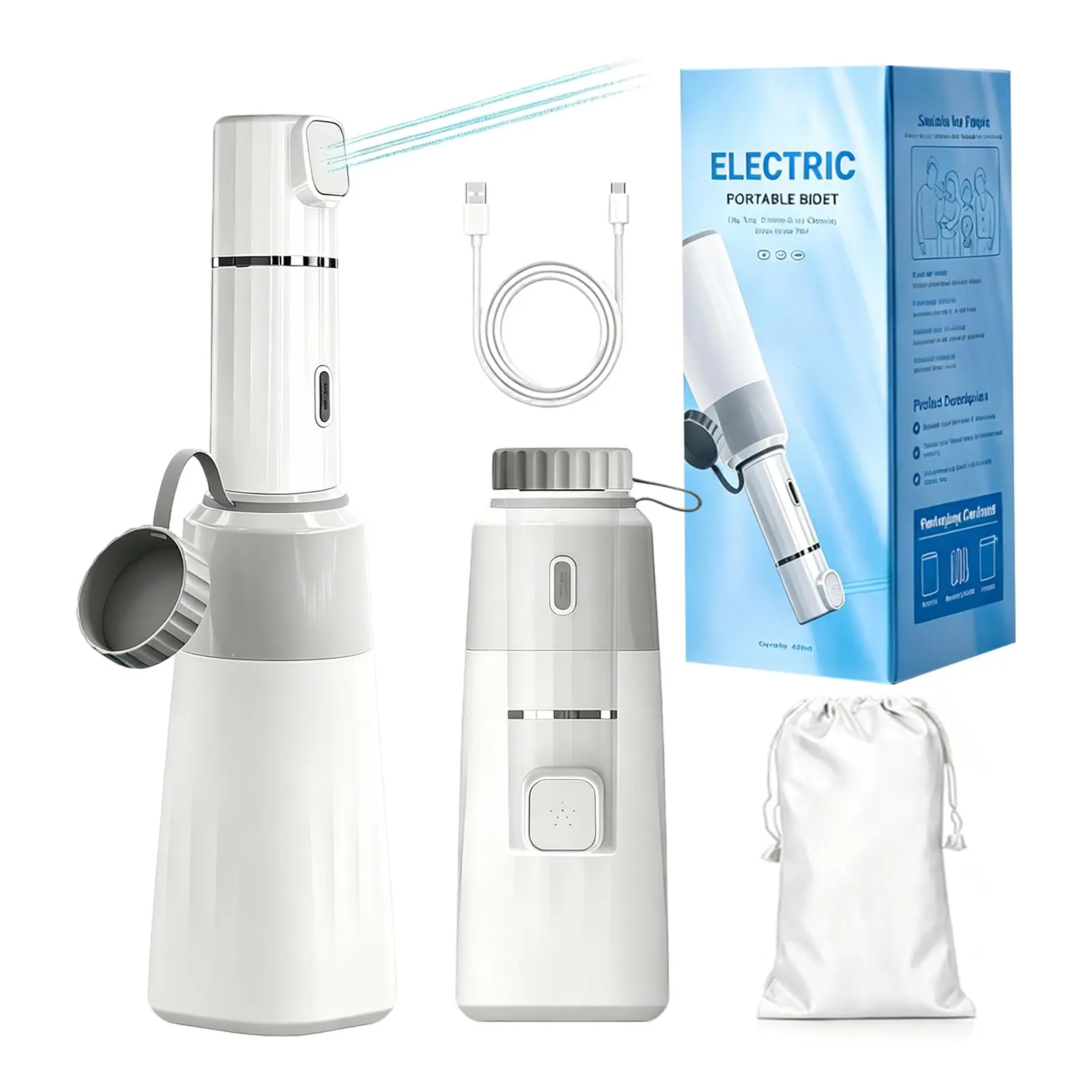 Portable Bidet for Travel, Handheld Bidet Sprayer for Toilet