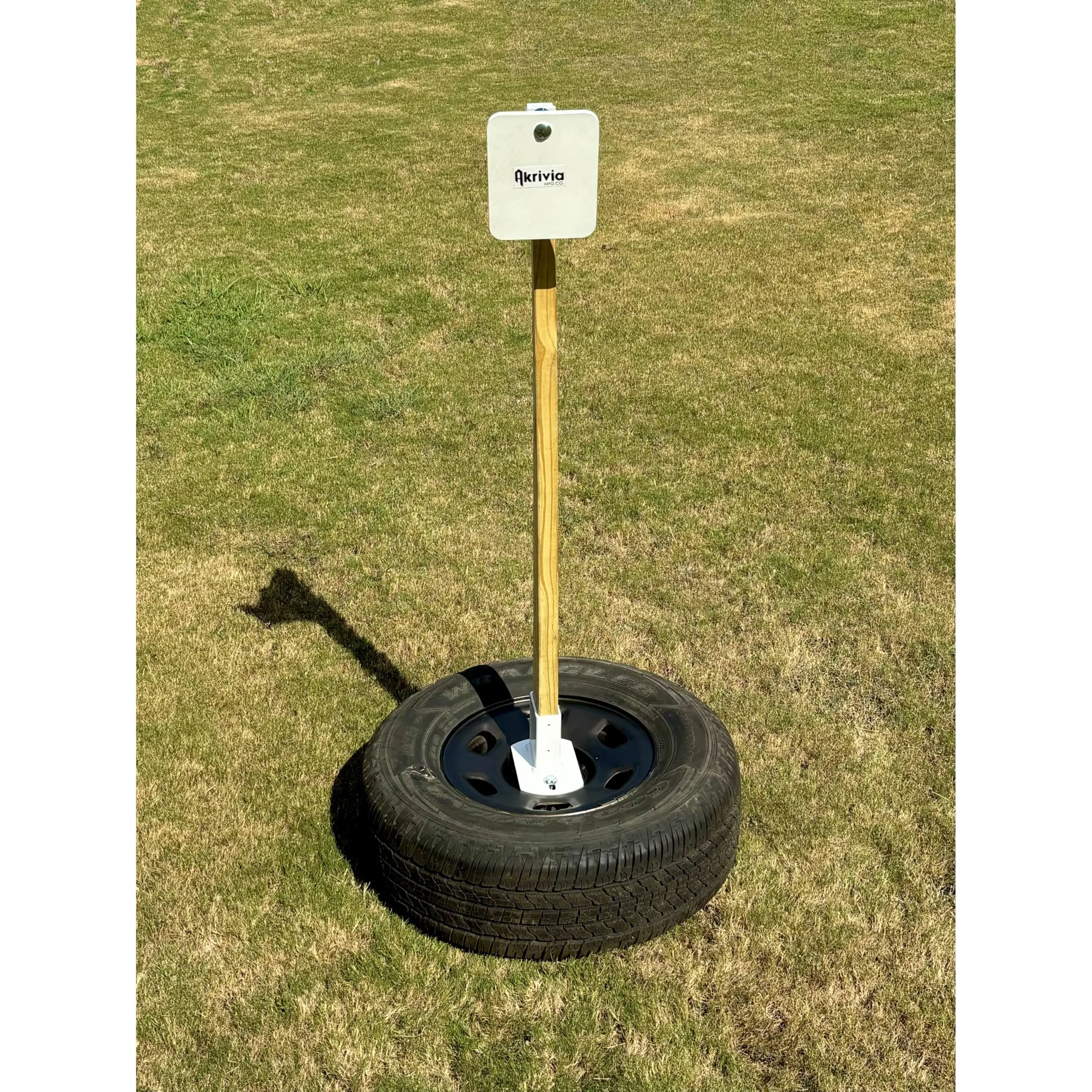 Akrivia AR500 Steel Target Stand Kit with Gong