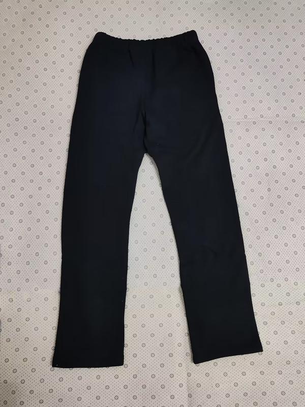 Uncuffed Men's Sweatpants Black Joggers Relaxed Oversized Fit Design Unisex Athletic Casua Lounge Pants with Pockets, Soft Fleece Home Pants with Drawstring