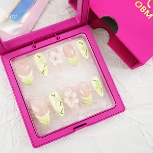 .DP.4312.Carved French Wearable Nail Art