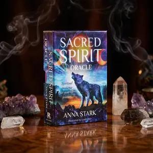 Sacred Spirit Oracle Deck & Guidebook - High-Vibration Messages - Daily Guidance, Meditation, and Healing Practices