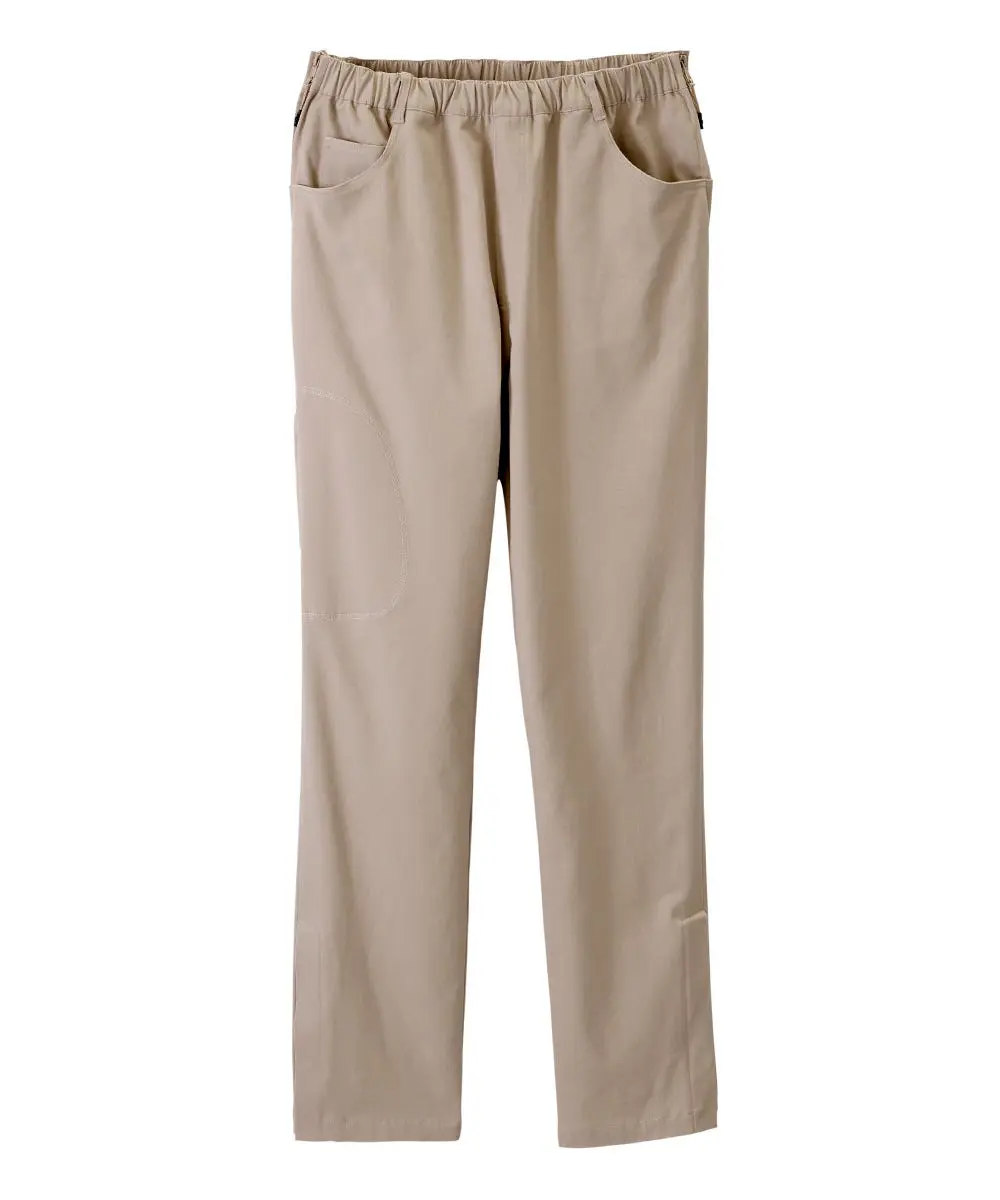 Men's Menswear Self-Dressing Side-Zip Pants