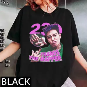 Top Thanos RapperT-Shirt, Squid Game2 Shirt, Vintage Thanos The Rapper 230 Tshirt, Graphic 230 Player Tee Classic Cotton, Choi Seung Hyun Shirts
