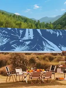 1 PCS Large Outdoor Sunshade Simple and fashionable design elements (12), Fade-Resistant Quality Polyester Fabric Durable and Sturdy Washable Fabric, Homeowners, Garden Lovers Patio Shade Sail Patterns, Stylish Awning, Sunshade Canopy