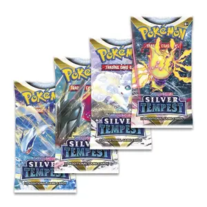 Silver Tempest Booster Pack- Ripped Live or Shipped Sealed!
