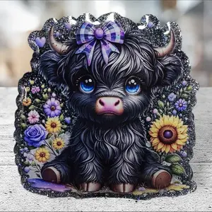 Highland Cow Badge Reel