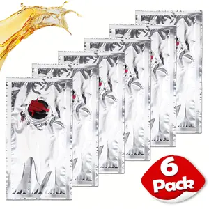 6-Pack 2L/68oz Refillable Wine Bags with Spout, Leak-Proof Reusable Bladder Dispenser Pouch, Perfect for Liquor & Beverages