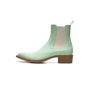 COWBOY/BIKER ANKLE BOOT MINT "Mint" FF4SMQ56APPE001619