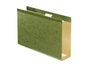 Pendaflex Reinforced 3" Extra Capacity Hanging Folders Legal Standard Green 25/Box 4153X3
