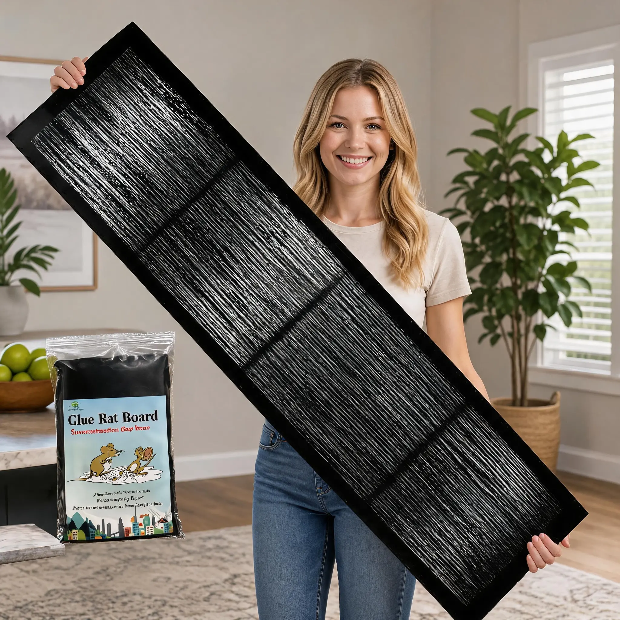 12 Pieces Power Sticky Boards , safe for home pest control, can be used indoors or outdoors, easy to install