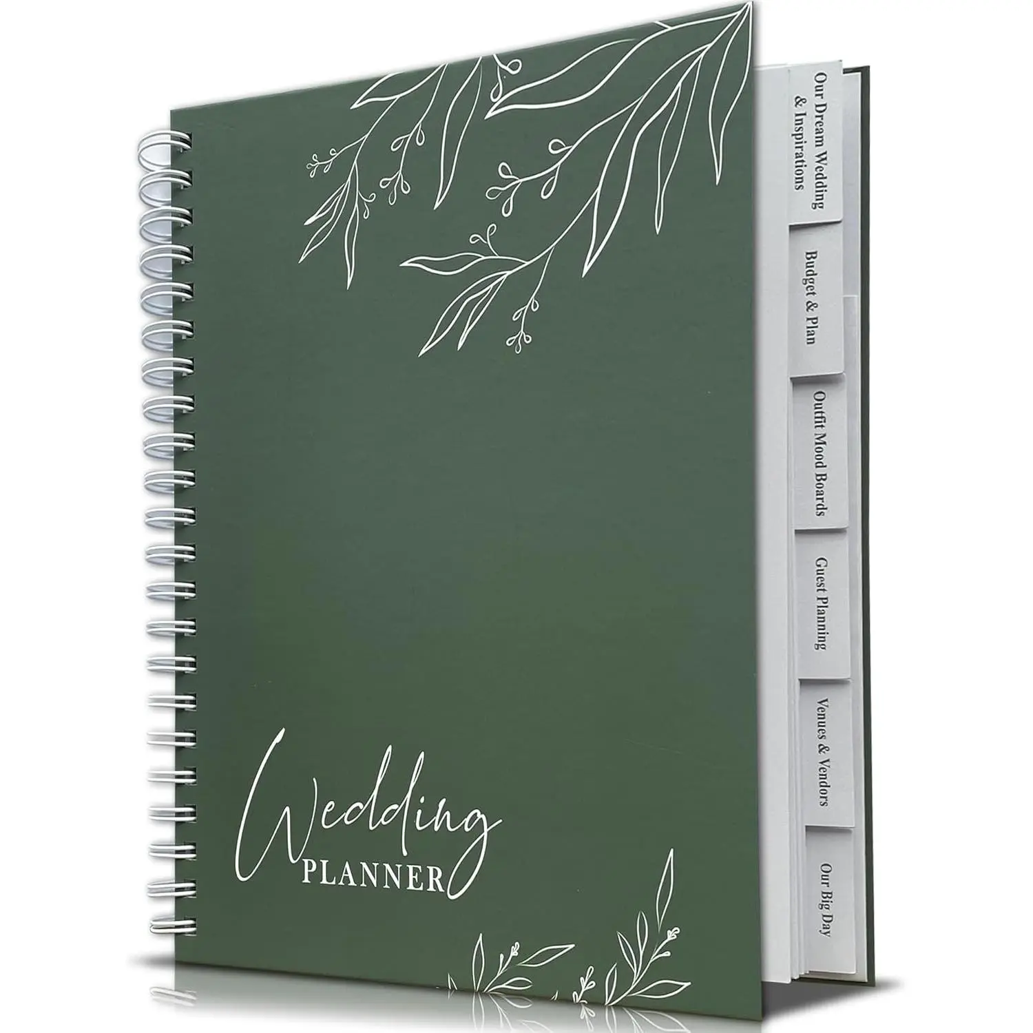 Wedding Planner Book and Organizer, Wedding Planner for Bride Gifts, Bridal Planning Binder, Engagement Gifts for Couples
