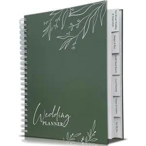 Wedding Planner Book and Organizer, Wedding Planner for Bride Gifts, Bridal Planning Binder, Engagement Gifts for Couples