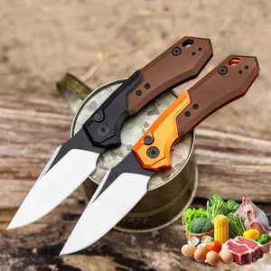 Premium 8Cr Stainless Steel Folding Utility Knife | Aluminum + G10 Handle | Compact EDC Pocket Tool for Camping, Hiking & Daily Use
