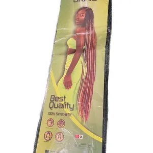 Braiding Hair. 100% Kanekalon and Synthetic Braiding Hair - Easy Brush, Tangle-Free