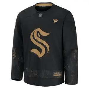 Seattle Kraken Military Appreciation Blank Jersey Seattle Kraken Military Appreciation Blank Jersey