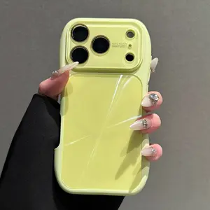 Magnetic Aurora Small Waist Big Vision Window Instant Change 17 Series Lens Protection Shockproof Phone Case, Suitable for iPhone 17 16 15 14 13 12 11 Pro Max Compatible with MagSafe Wireless Charging Matte AI Button Perfect Touch Versatile Phone Case