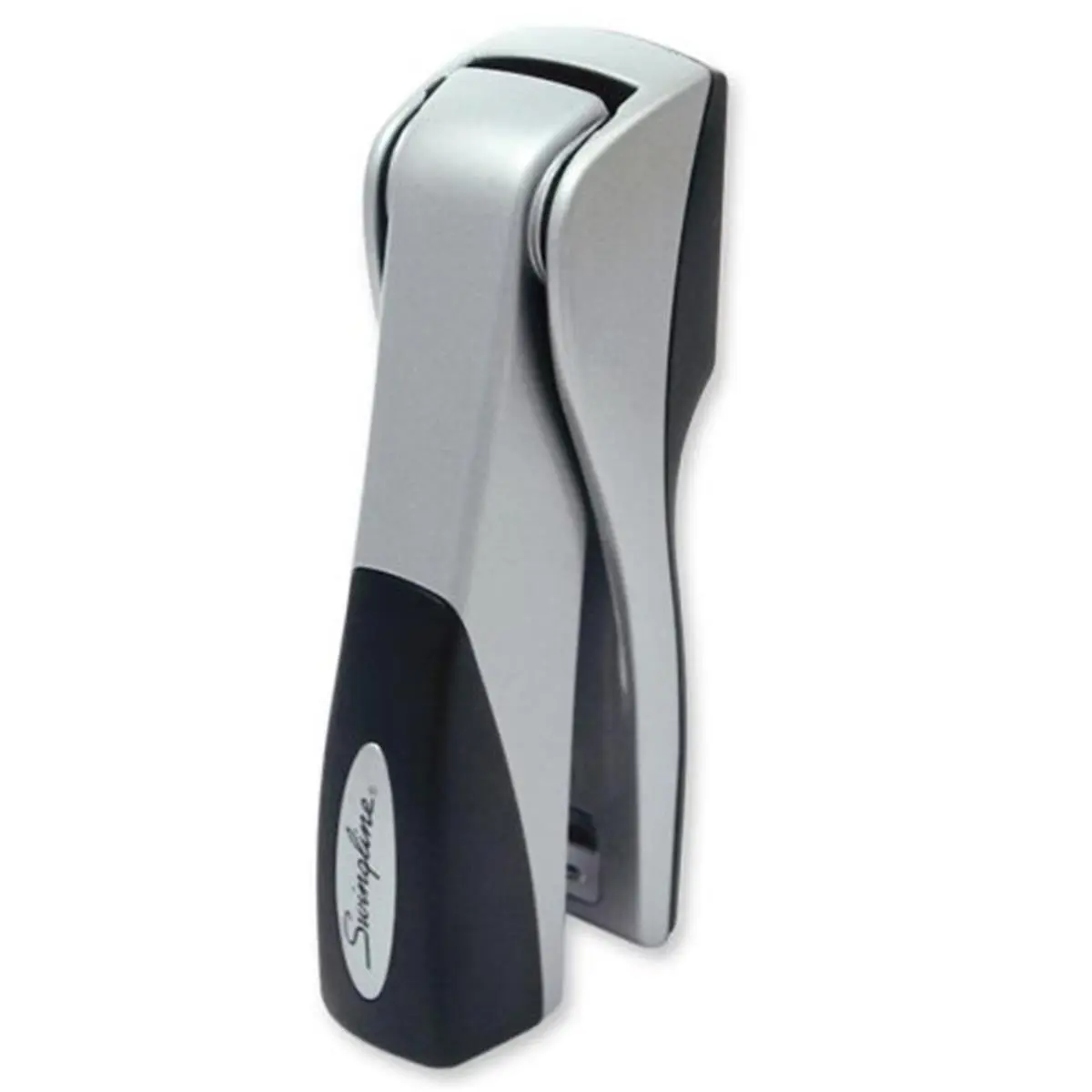 212 MAIN Acco Brands Optima Grip Silver Metal Compact Stapler - Hands-Friendly, Ergonomic Design for Small Hands, Jam-Free, 25% Greater Capacity, Enhanced Soft-Feel Materials, Maximum Durability Office Equipment Accessory, Office Accessories