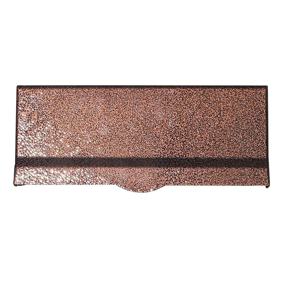 QualArc LM6-AC 16 in. Aluminum Rectangle Letter Plate Sign, Antique Copper Finish, Home Decor Accessory for Liberty Chute, Fits Garage Doors, Front Doors, Masonry Walls, 5" H x 12.5" W x 1" D