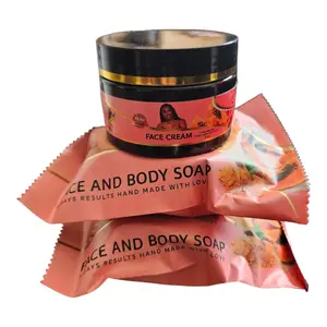 Peau Noire Glow Face Cream | Exfoliate Gently, Hydrate Deeply Skin Repair Moisturize Set 3-Piece
