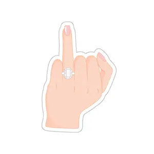 Ring Finger Flip Sticker *light*