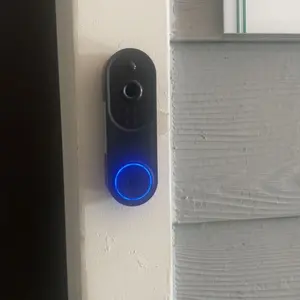 Wireless Video Doorbell Cam, 1080P Digital Camera with 2-Way Audio, Night Vision, AI Motion Sensor, Cloud Storage, 2.4GHz WiFi Battery-Powered Smart Home Security Gadget