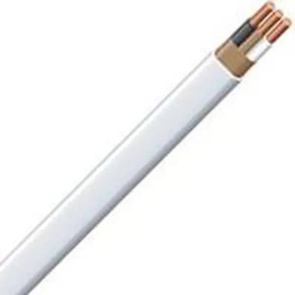 Southwire Company 14/2 NM-WGX Building Wire, 14/2 x 100 ft, 2-Conductor, Shrink Wrap, Copper Core, THHN, PVC Jacket, 60-75°F Wire for Exposed & Concealed Home Improvement Electrical Use