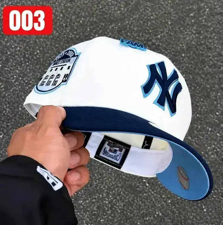 New Era MLB NY Yankees & LA Dodgers Baseball Cap, 9FORTY Snapback Hat for Men Women, Retro Vintage Curved Brim Trucker Cap