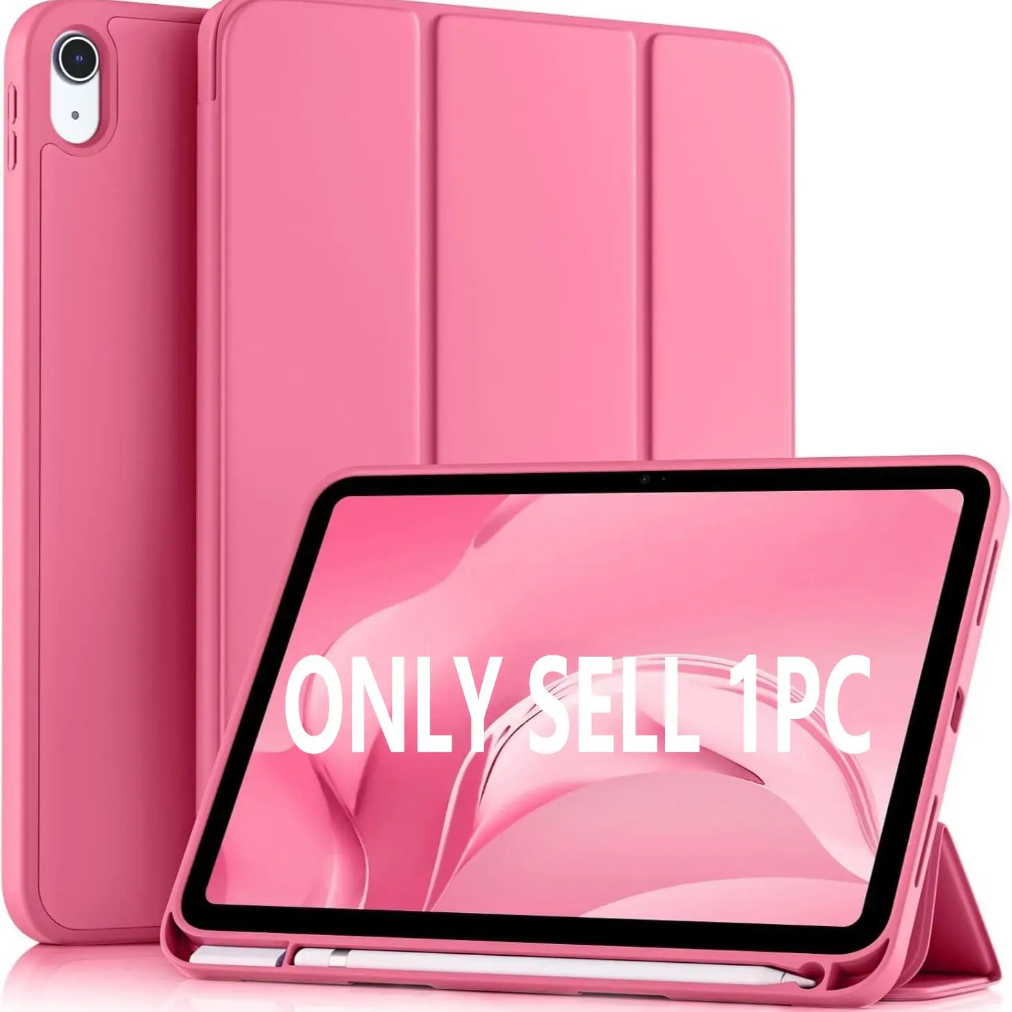 iPad Tablet Case Compatible with iPad (A16) 11th Generation Case 11 Inch 2025, for iPad 10th Generation Case 10.9 Inch 2022 with Pencil Holder, Slim Trifold Stand Durable Tablet Casing Protective Cover with Soft TPU Back, iPad Covers, iPad Accessories
